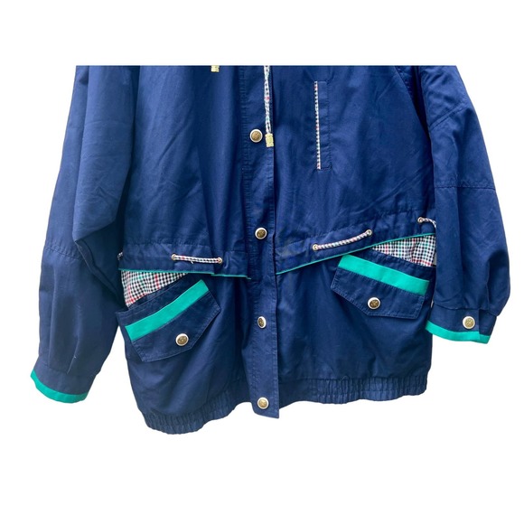 Vintage Current Seen Blue Reversible Windbreaker - Picture 5 of 9
